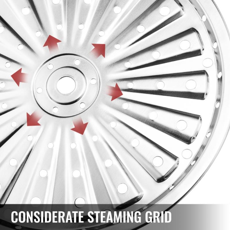Multi Tiers Kitchen Pan Cookware Stainless Steel Steamer Set