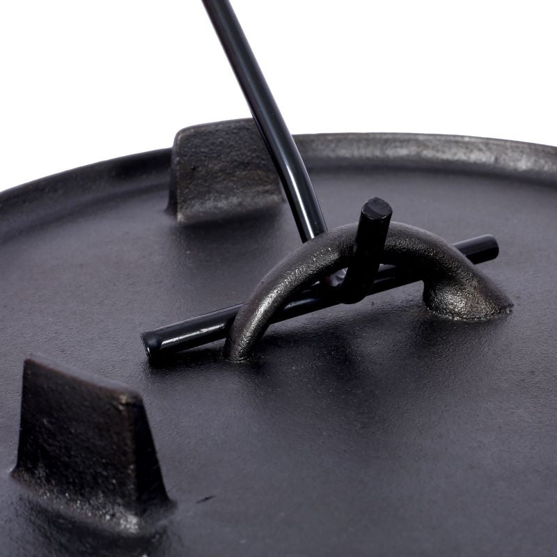 Outdoor Camping Deep Pot for Camping Cooking BBQ Baking