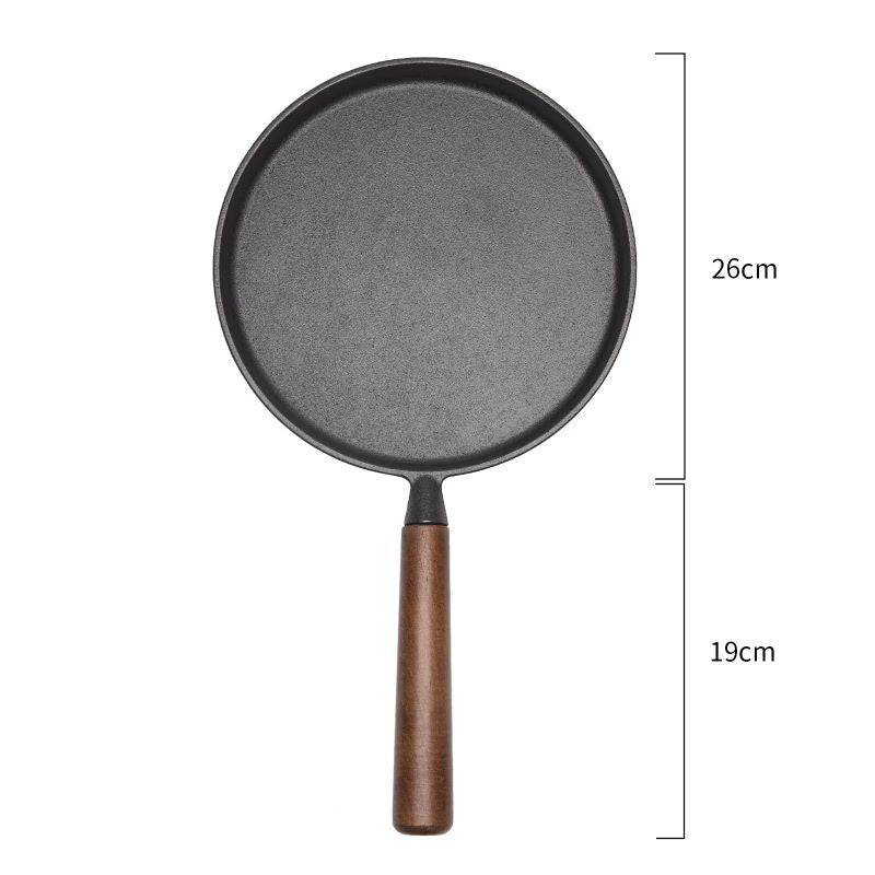 Non-Stick Skillet with Wooden Handle(AMZ Shipping)