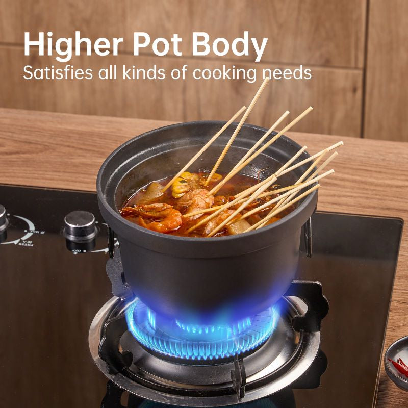 Multi-usage Cast Iron Pot for Outdoor Camping Grill(AMZ Shipping)