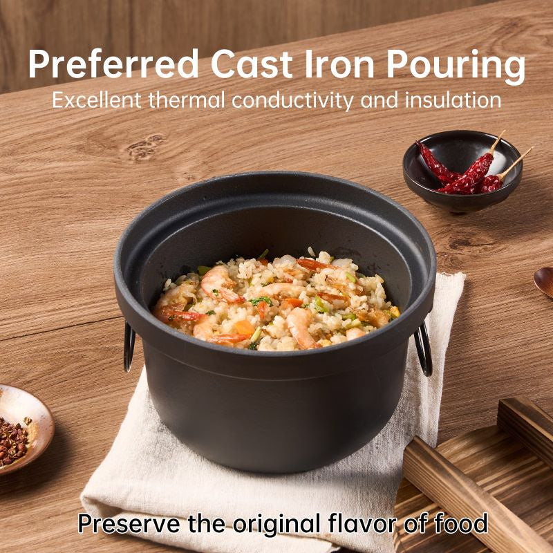Multi-usage Cast Iron Pot for Outdoor Camping Grill(AMZ Shipping)