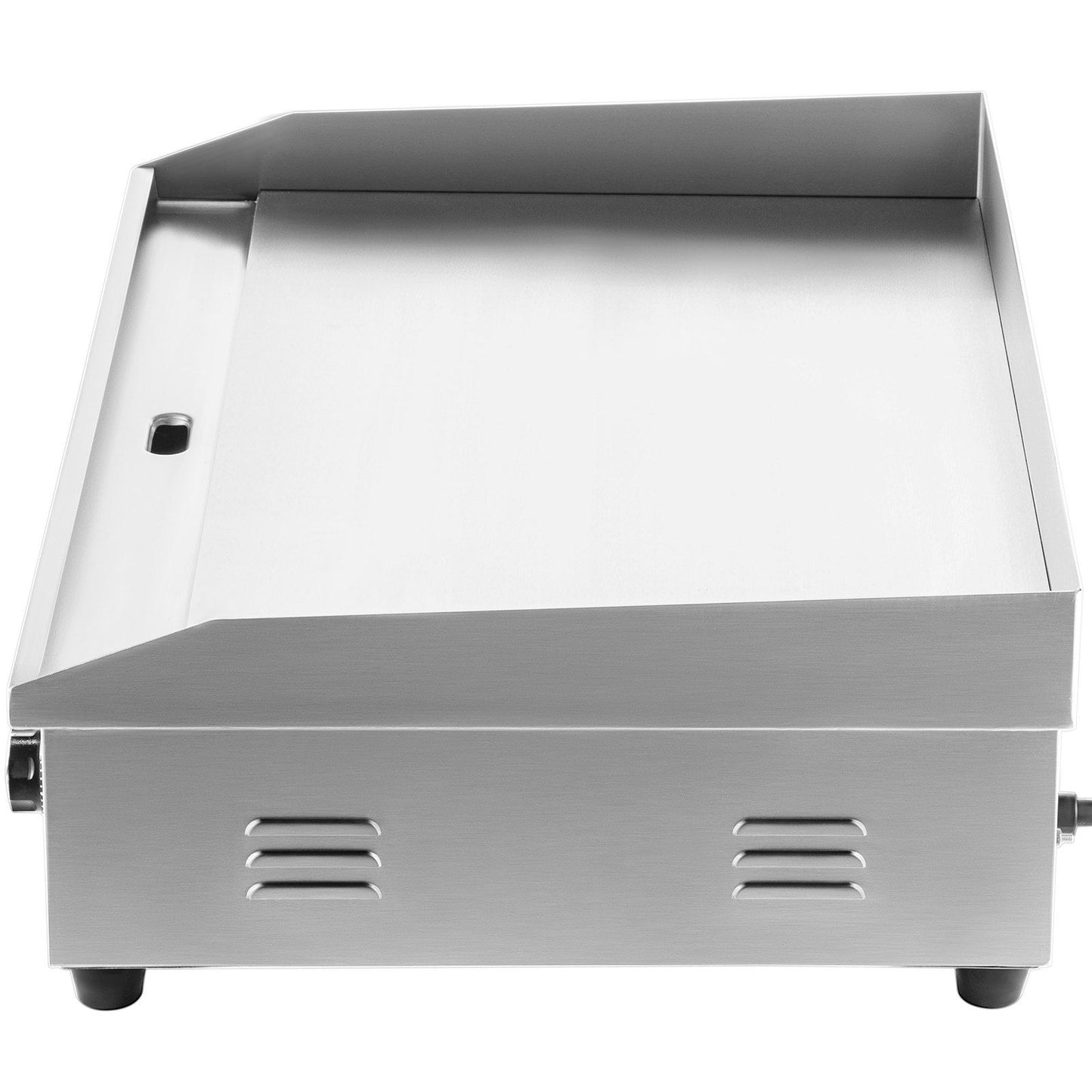 VEVOR 29" Commercial Electric Griddle 110V 3000W Electric Countertop Griddle Non-Stick Restaurant Teppanyaki Flat Top Grill Stainless Steel Adjustable Temperature Control 122°F-572°F (NO PLUG)