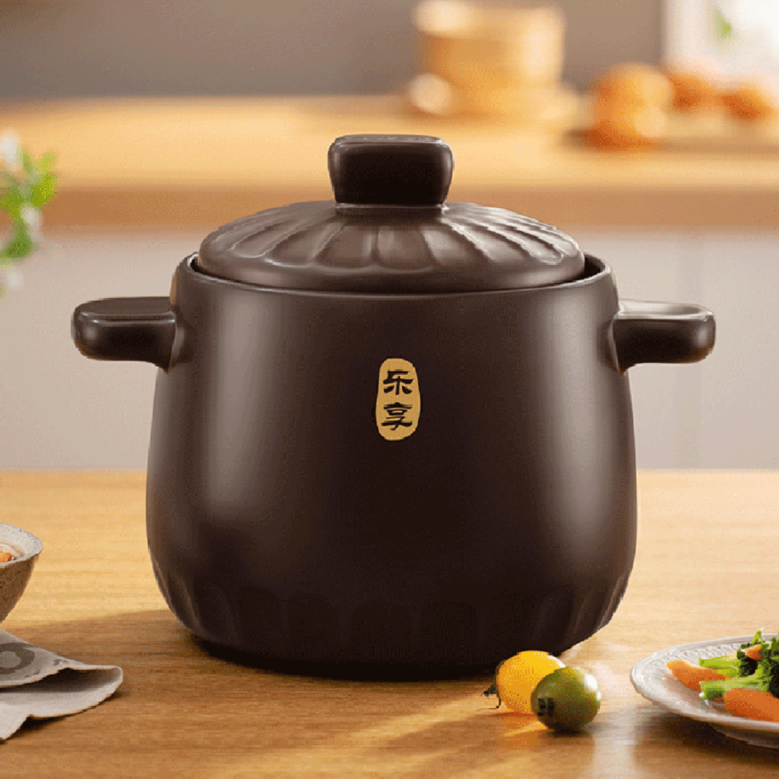 SUPOR Ceramic Casserole Household Casserole Pot High Temperature Resistant Casserole Stewpot Size New Ceramic Healthy Casserole. Enjoy Series TB45A1 Deep Soup Pot 4.5 Litre